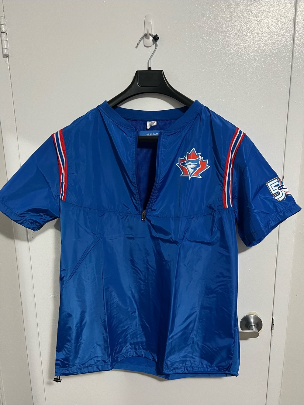 Blue Toronto Blue Jays Pullover Windbreaker - Team Logo